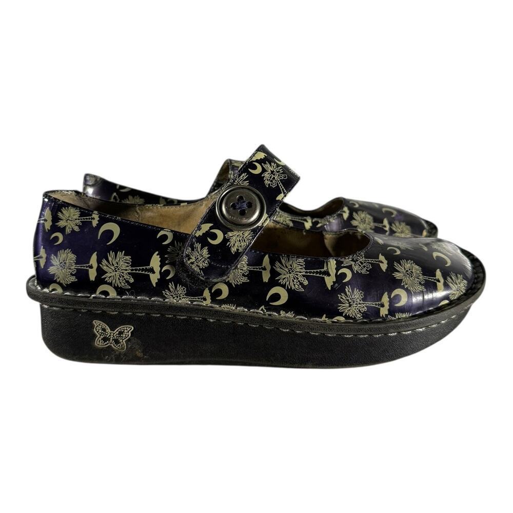 Alegria Paloma Palmetto Career Nursing Shoes Women’s Size 39 US 8.5-9 Purple